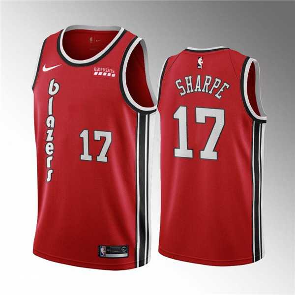 Portland Trail Blazers #17 Shaedon Sharpe Red Classic Edition Stitched Basketball Jersey Dzhi,We sell and wholesale Portland Trail Blazers #17 Shaedon Sharpe Red Classic Edition Stitched Basketball Jersey Dzhi on line form chian!